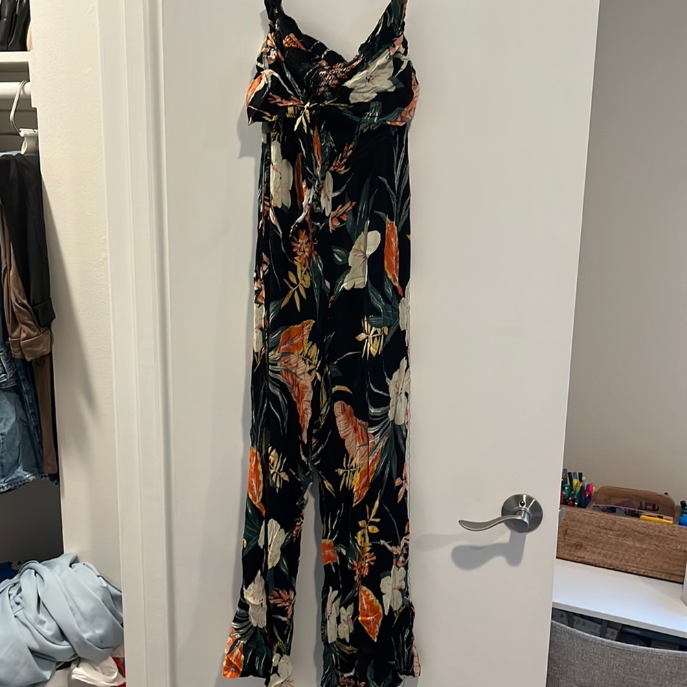 Strapless jumpsuit